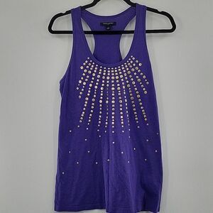 3For$20 Banana Republic Purple tank top w/ studs size S